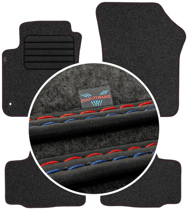 Volkswagen Up 2012-2020 Dywaniki welurowe MAX-DYWANIK