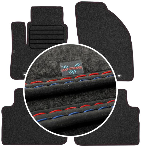 Ford C Max I 2003-2010 Dywaniki welurowe MAX-DYWANIK